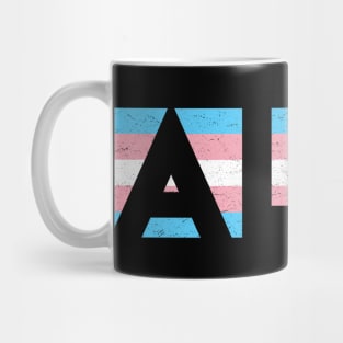 Transgender Pride Flag Ally Mug